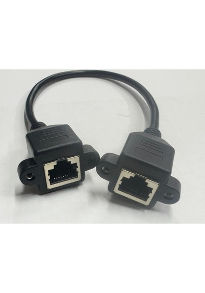 Montaj Tipi Rj45 Birleştirici 30 Cm Dişi Dişi Rj45 Kablo