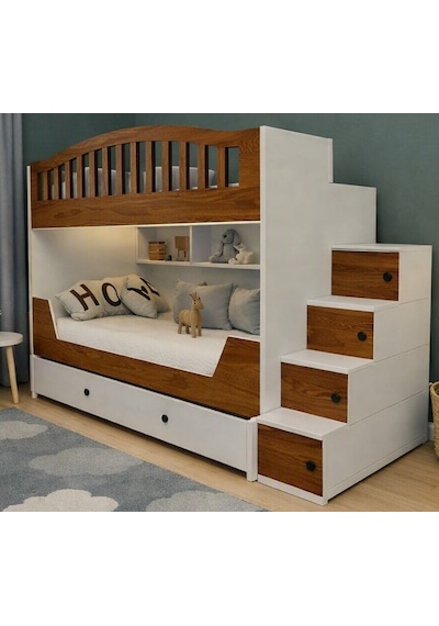 Infinity Yavrulu Fonksiyonel Merdivenli Ranza Cb 2 90 x 190 CM