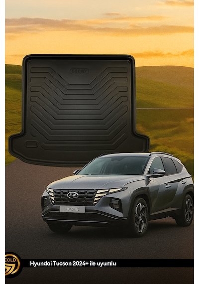 Hyundai Tucson 2024+ Uyumlu 3d Bagaj Havuzu Premium