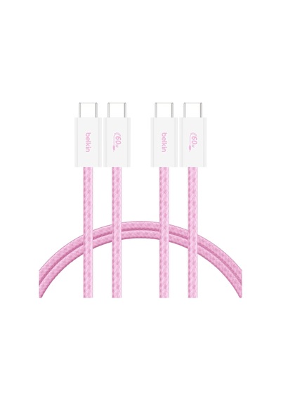 2'li Örgülü Usb-c - Usb-c Kablo, 1,5 M, 60 W, Yumuşak, Esnek Ve Hızlı Şarj Kablosu, İphone 17 Ve 16 Serisi, Galaxy S25, Pixel 10, İpad Pro Ve Daha Fazlasıyla Uyumlu, Pembe 2'li Örgülü Usb-c - Usb-c Kablo, 1,5 M, 60 W, Yumuşak, Esnek Ve Hızlı Şarj Kablosu, İphone 17 Ve 16 Serisi, Galaxy S25, Pixel 10, İpad Pro Ve Daha Fazlasıyla Uyumlu, Pembe