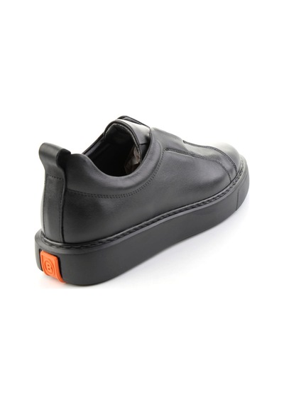 Bambi Siyah Napa Hakiki Deri Erkek Sneaker E01774008043