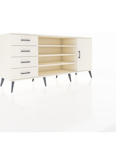 Hyperion Konsol 6 Raflı 4 Çekmeceli Tek Kapaklı 176x44x83 Aytaşı-aytaşı Aytaşı Hyperion Konsol 6 Raflı 4 Çekmeceli Tek Kapaklı 176x44x83 Aytaşı-aytaşı Aytaşı