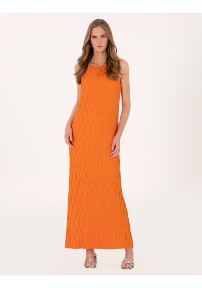 Pierre Cardin Kadın Turuncu Elbise Örme 50304930-vr051