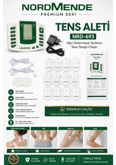 32 Pedli, Micro Tens Hediye Tens Cihazı Yönetimine Yardımcı,taşınabilir Elektroterapi Destek Cihazı