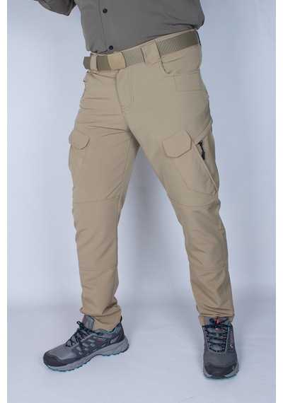 Nikbin 3 Adet Taktik Outdoor Pantolon Likralı Yazlık Bej-siyah-hakiyeşil Çok Renkli