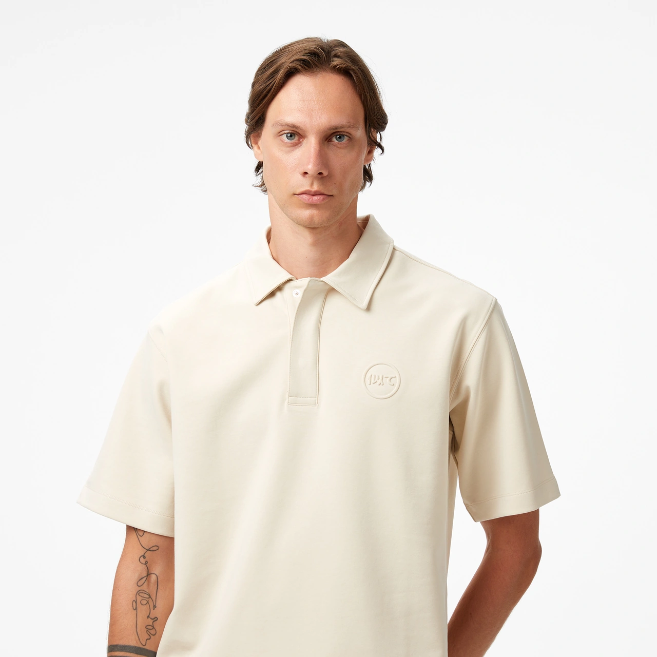 United4 Unıted4 Classic Erkek Bej Polo Zoku Bej