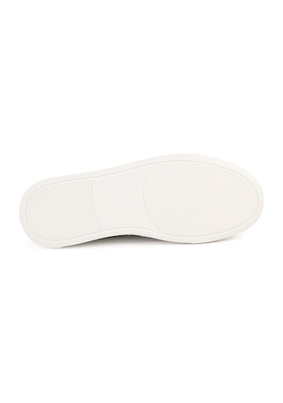 Libero L5876 Bembeyaz Hakiki Deri Ultra Hafif Eva Tabanlı Erkek Loafer Slip-on Ayakkabı Beyaz