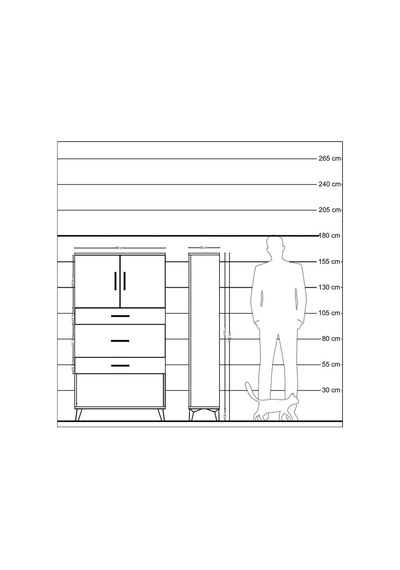 Arges Dolap 2 Raflı 3 Çekmeceli 2 Kapaklı 88x30x163 Antrasit-aytaşı Antrasit Arges Dolap 2 Raflı 3 Çekmeceli 2 Kapaklı 88x30x163 Antrasit-aytaşı Antrasit