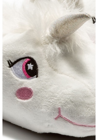 Twigy Pinky Çocuk Hayvanlı Panduf Beyaz 22/29 CC0671 Beyaz