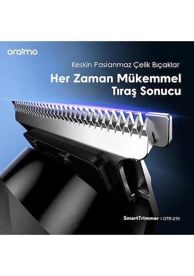 Oraimo Otr-210 Trimmer Saç Ve Sakal Kesme Makinesi Speed Black