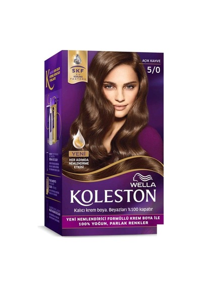 Kit Saç Boyasi & No: 5/0 Açık Kahve 23