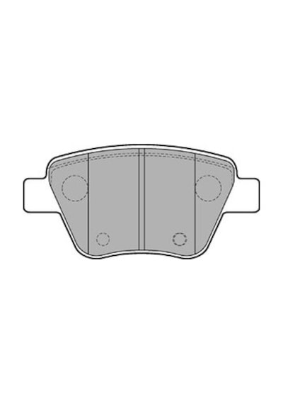 Vw Golf Plus 1.6 Multifuel 2007-2013 Delphi Arka Fren Balatası N11.19892