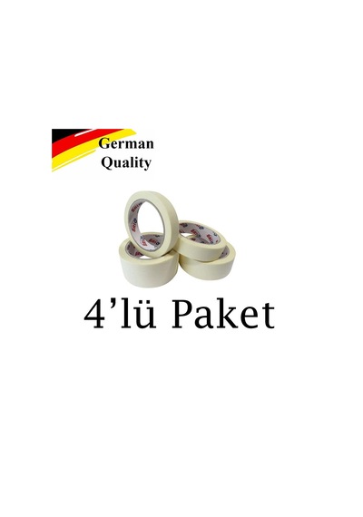 Maskeleme Bantı 36mmx35m 80 Derece 4'lü Paket