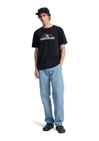Quiksilver Ev Vista Erkek Siyah Tişört