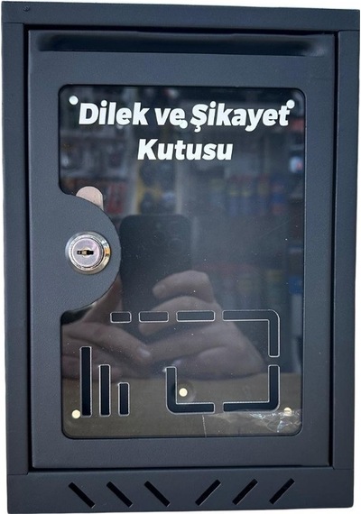 Akşan Dilek Ve Şikayet Kutusu Dikey