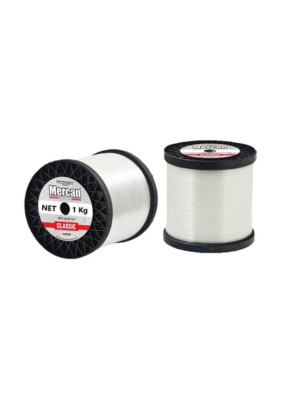 Mercan Classıc 1 KG Beyaz Bobin Misina