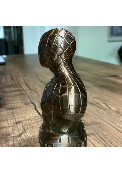 Marvel Spider-man Dekoratif Masaüstü Biblo - Detaylı Kostüm Tasarımlı Büst 12,9 X 8,5 Cm
