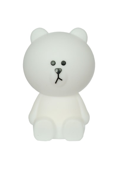 KidzALife Led Brown Bear Gece Lambası Medium 30 CM Beyaz