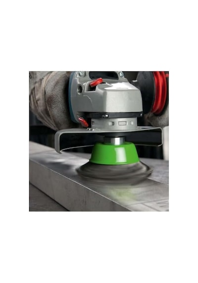 Professional 1 X Dalgalı Tencere Fırçası Clean Metal, X-lock, Ø 75 Mm, Tel Kalınlığı 0,3 Mm, Çap 115 Mm, Açılı Taşlama Makinesi Aksesuarı