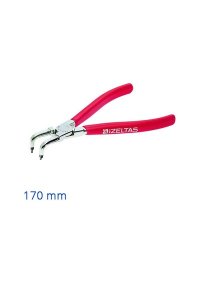 Izeltaş Iç Segman Pense Yaysiz Eğri 170 Mm