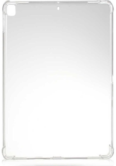 iPad Uyumlu  10.2 8.nesil Kılıf Mnc Tablet Nitro Anti Shock Silikon Kapak - Renksiz Arka Kapak