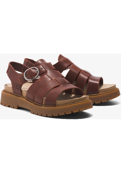 Timberland Kadın Claremont Way Fisherman Kırmızı Sandalet-14454