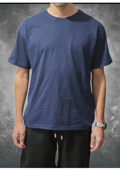 Yazlık T-shirt Yeni Sezon Koyu Mavi