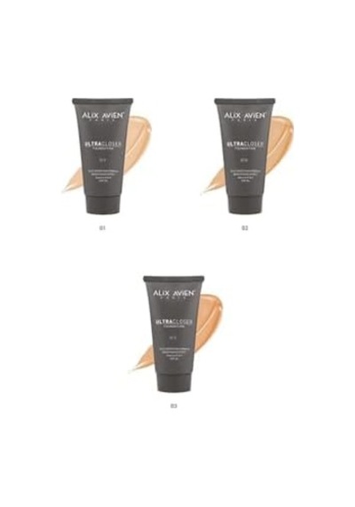 Ultra Kapatıcı Nemlendirici Spf35 Faktör Ve E & C Vitaminli Fondöten - Ultracloser Foundation 02 0