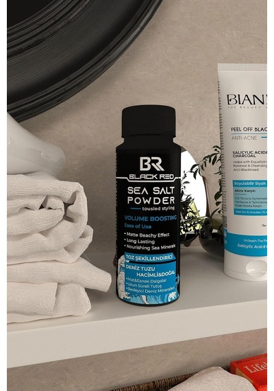 Br Deniz Tuzu Toz Wax - Sea Salt Powder Orta Tutuşlu Hacimlendirir Anti Uv Saç Şekillendirici