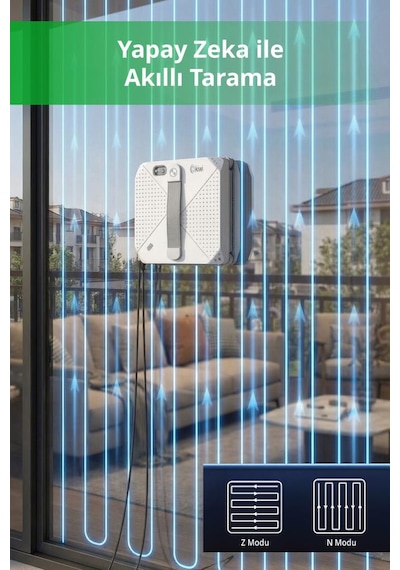 Kiwi KWC-7140 Cam Temizleme Robotu