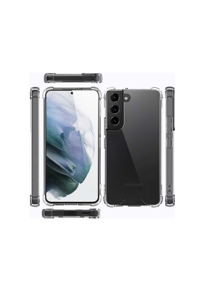 Zore Galaxy S22 Plus Uyumlu Msra Nitro Anti Shock Silikon-renksiz Renksiz