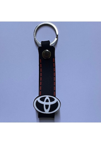 Toyota Verso İle Uyumlu Logolu Alüminyum Sibop Kapağı Ve Silikon Anahtarlık