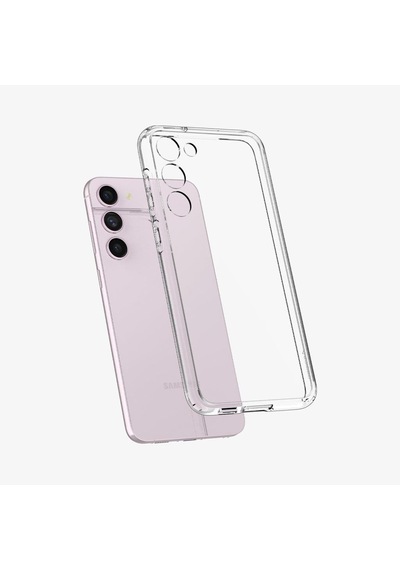 Spigen Samsung Galakxy Uyumlu S23 Plus Kılıf Spigen Ultra Hybrid Crystal Clear Şeffaf