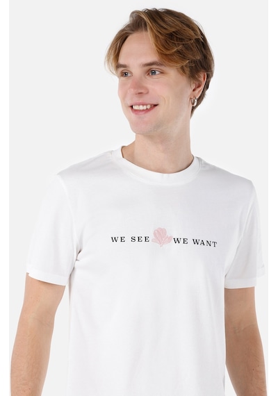 Colin's Colins Beyaz Erkek Tshirt K.Kol Cl1062935 Q1.V2 Ofw Beyaz