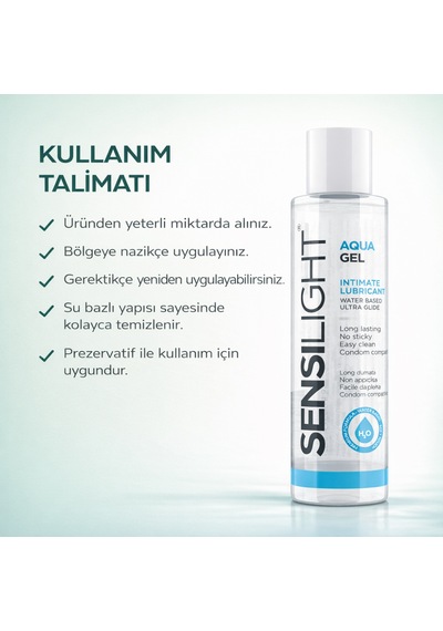 İntimateline Sensilight Aquagel 150 Ml Kayganlaştırıcı Jel