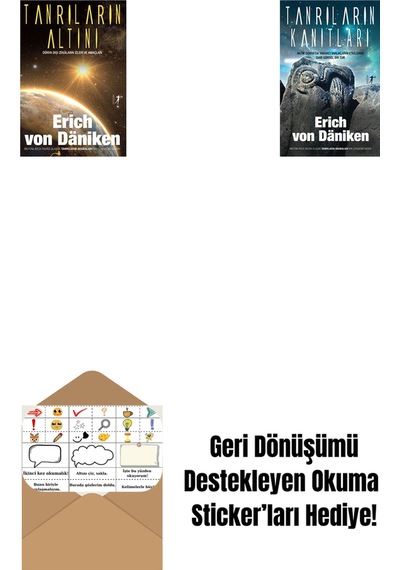 Tanrıların Altını + Tanrıların Kanıtları + Okuma Sticker'ları