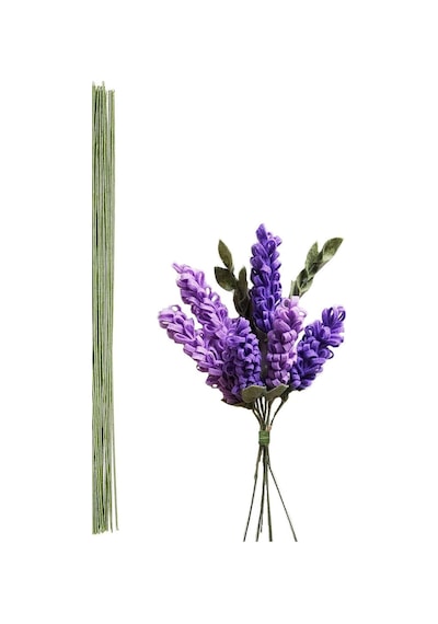 Roco Paper Çiçek Teli No:18 1.5mm - 9 Adet 60 Cm - Yeşil