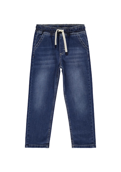 Civil Boys Bağcıklı Basic 6-9 Yaş Pantolon - Mavi Açık Mavi