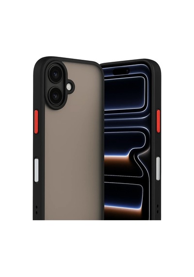 Apple İphone 17 Kılıf Montreal Silikon Kapak - Siyah 0.2M-Çok Renkli