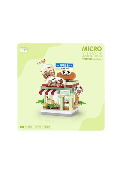 Loz Mikro Block Kahve Dükkanı 120 Parça Lz-8602