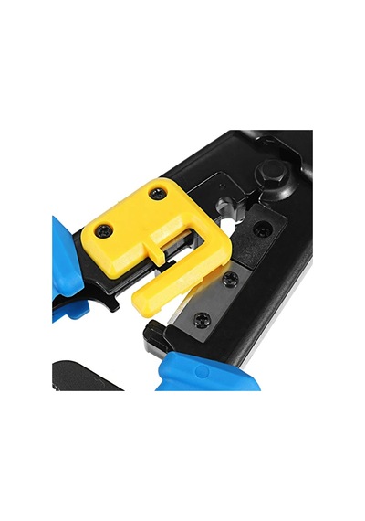 Technozi Yeni Nesil Konnektör Rj45 Rj11 Rj12 Cat5 Cat6 Kolay Lüx Sıkma Pensesi