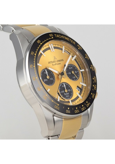 Jacques Lemans Annıversary Eco Power 50-1d Erkek Kol Saati Gümüş