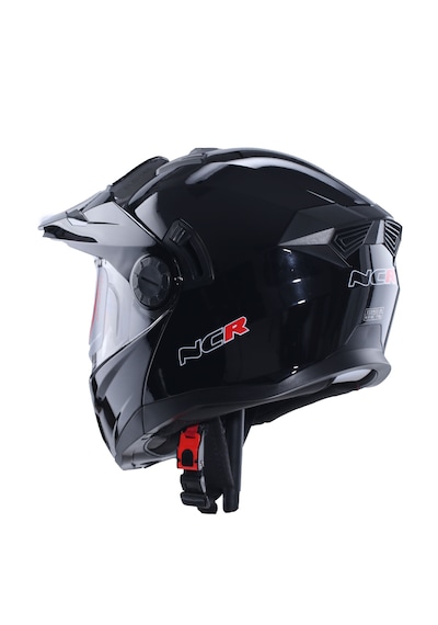 Ncr X-Cross Ece-22.06 Çene Açılır Kask Parlak Siyah