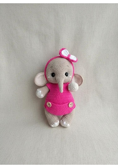 Amigurumi Fil Oyuncak