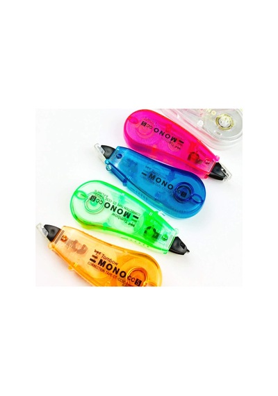 Tombow Mini Şerit Silici 5mmx6m, Şeffaf Mavi Genel