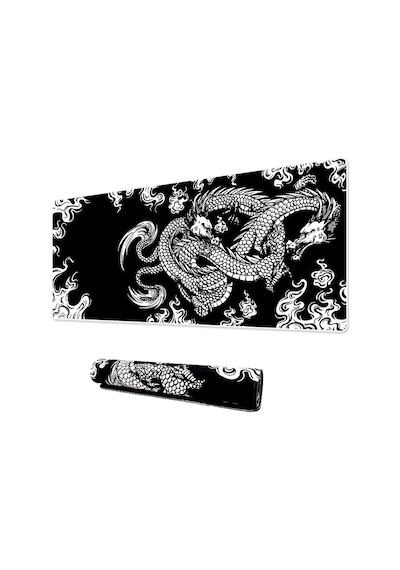 Lexroo Pro - Dikişli Kenar 80x40 Cm Oyuncu Gaming Mouse Pad Dragon Knot Dikişli Kenar 80x40 Cm Oyuncu Gaming Mouse Pad Dr