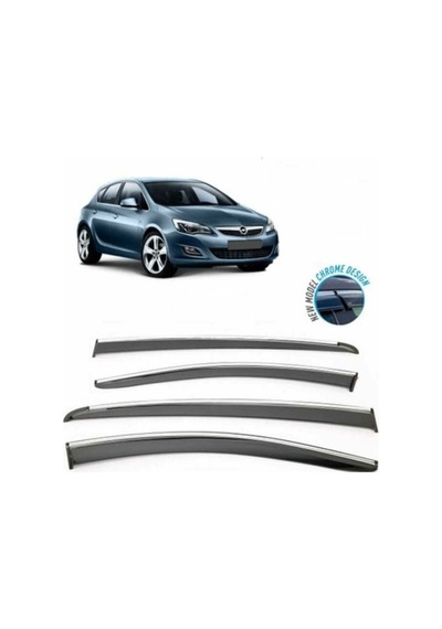 Opel Astra J Sedan-hb Uyumlu Kromlu Cam Rüzgarlığı 2010-2015 Ar
