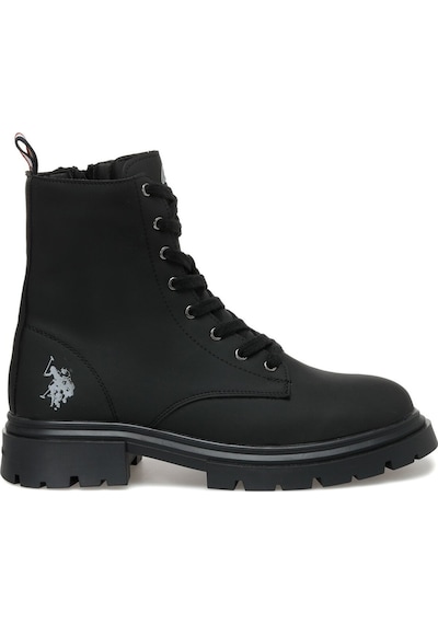 U.S. Polo Assn. Halles Krk 2Pr Siyah Kadın Biker Bot 101207996 Siyah