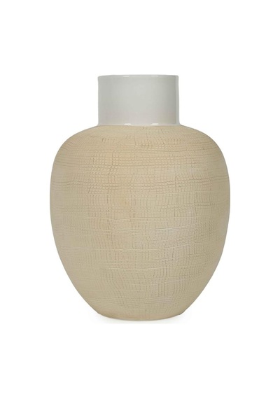 Vitale Nature Seramik Sahra Vazo 23.5x23.5x39 Cm Ak.kw0022 Renkli