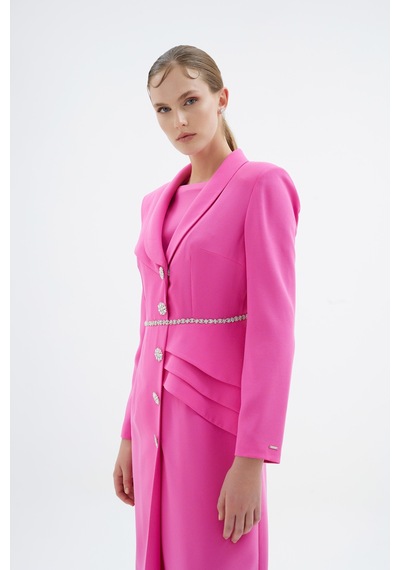 Senna Lıana Elbise Pembe Pembe